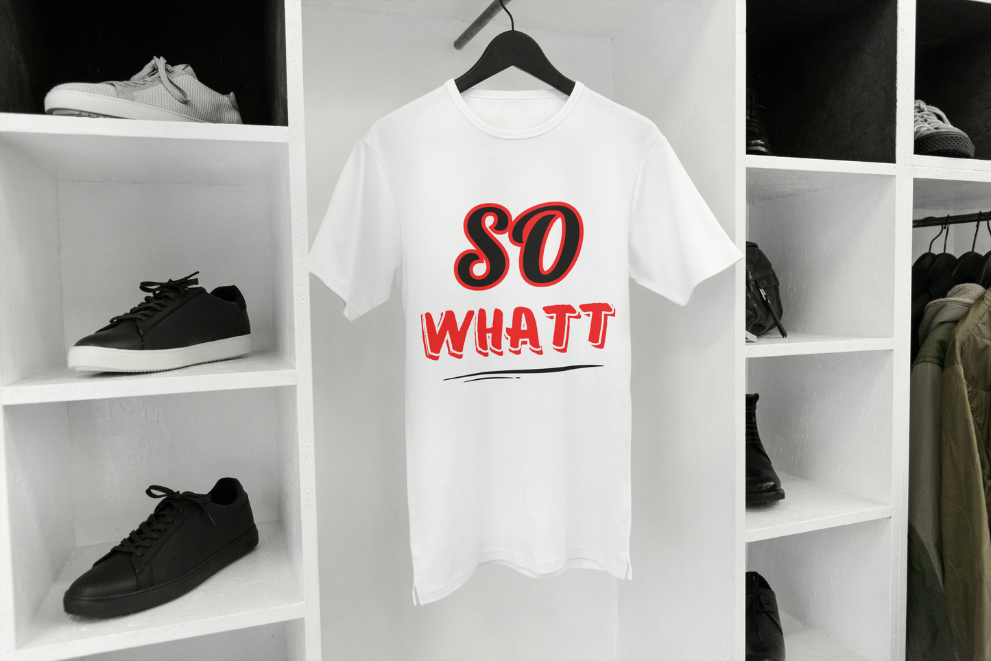 So Whatt Oversized Tee - Unisex Attitude Edition