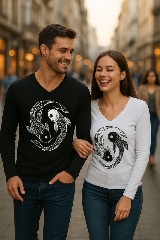 Pazibo Yin Yang Fish Sweatshirt - Love & Harmony Edition