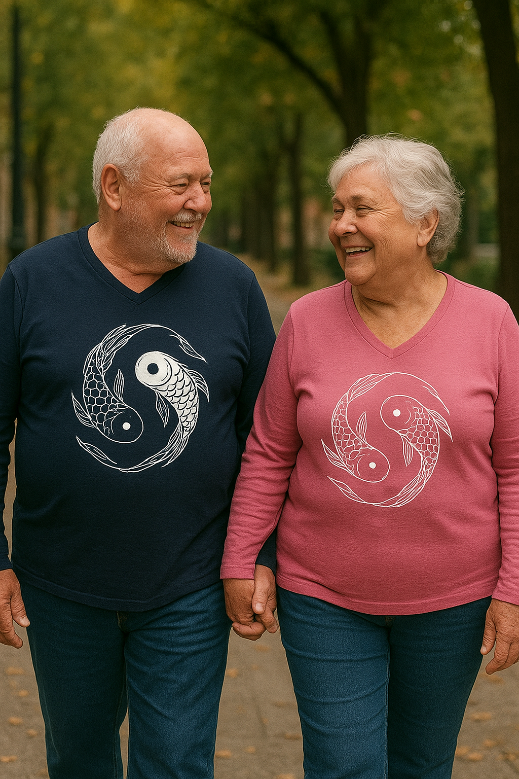 Pazibo Yin Yang Fish Sweatshirt - Love & Harmony Edition