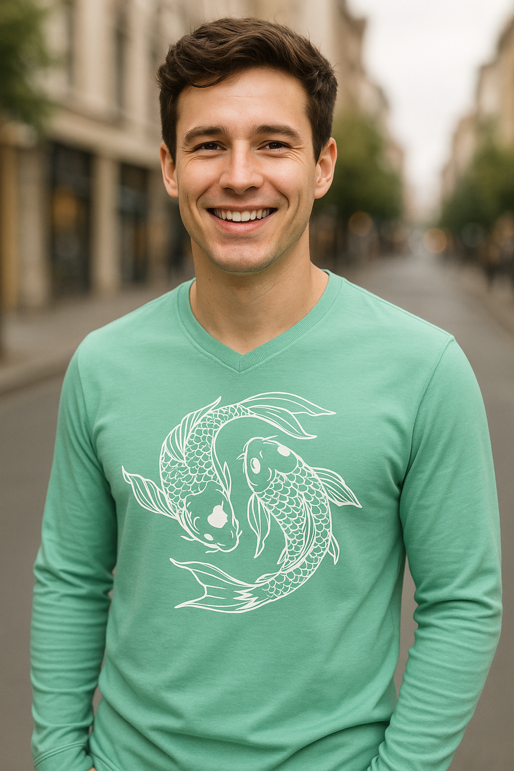 Pazibo Yin Yang Fish Sweatshirt - Love & Harmony Edition