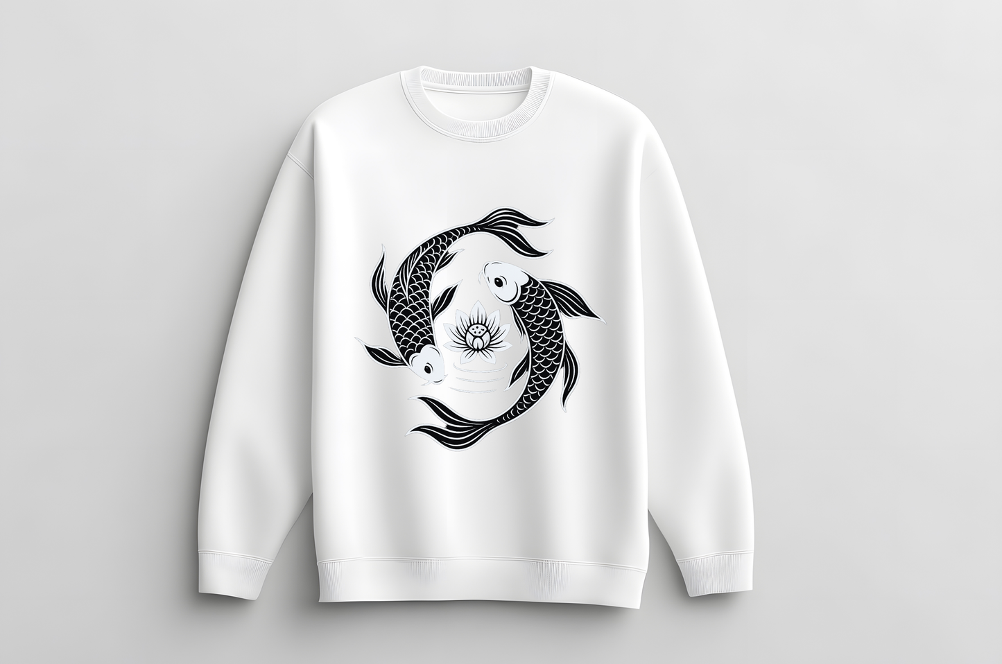 Pazibo Yin Yang Fish Sweatshirt - Love & Harmony Edition