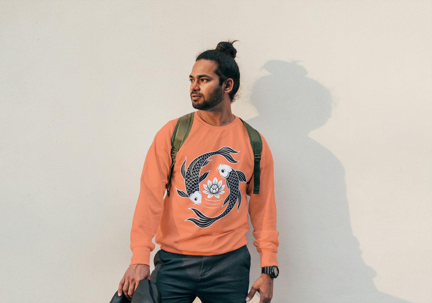 Pazibo Yin Yang Fish Sweatshirt - Love & Harmony Edition