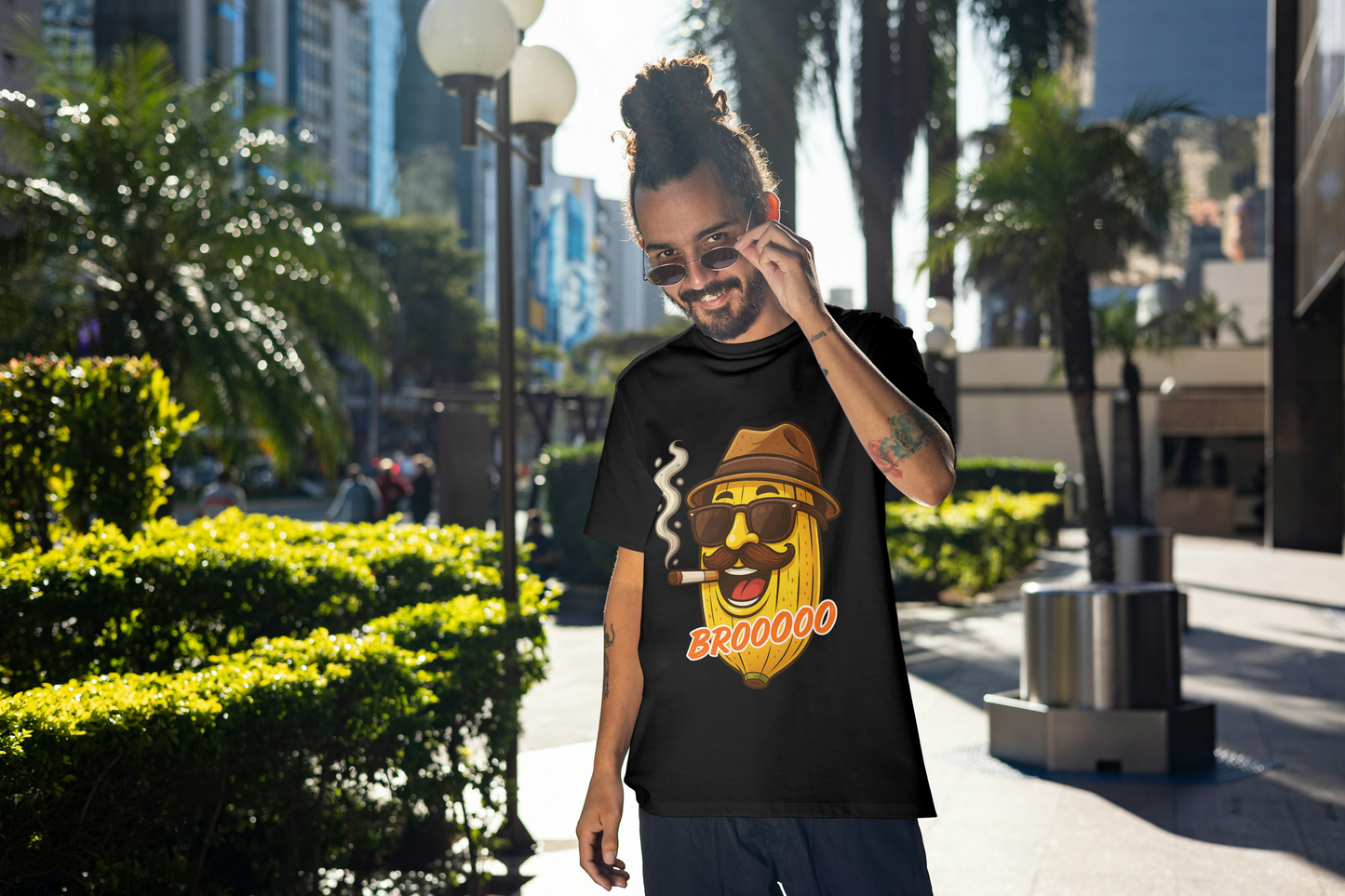 BROOOO Oversized Terry Tee - Premium Streetwear