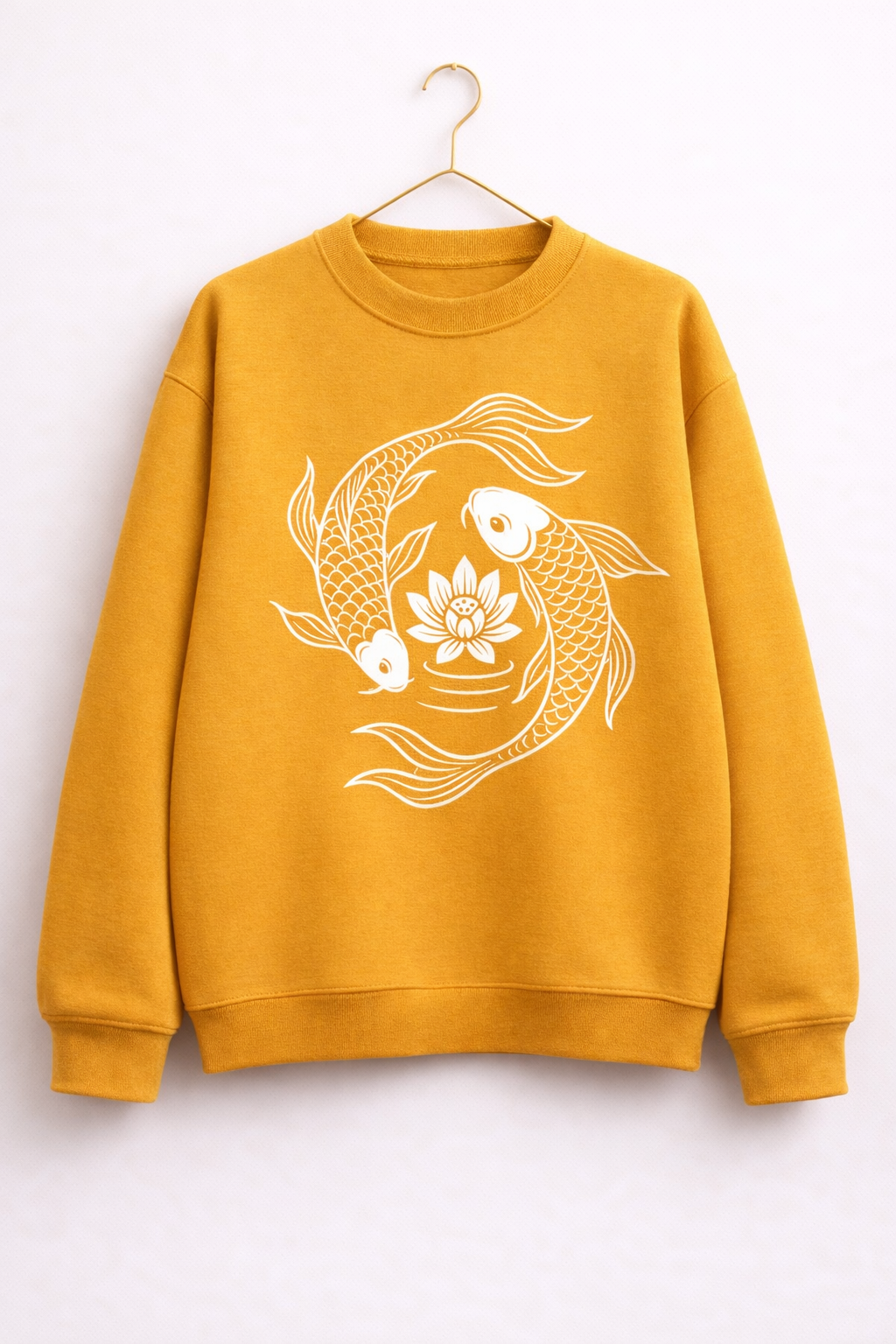 Lucky Fish Symbol  Sweatshirt - Love & Harmony Edition Regular fit