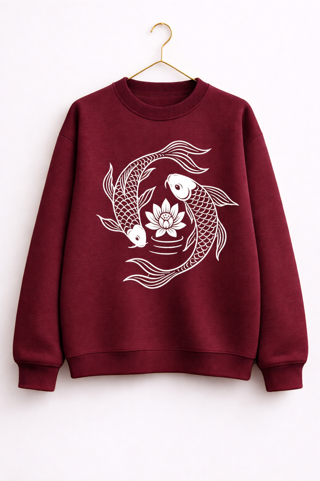 Lucky Fish Symbol  Sweatshirt - Love & Harmony Edition Regular fit