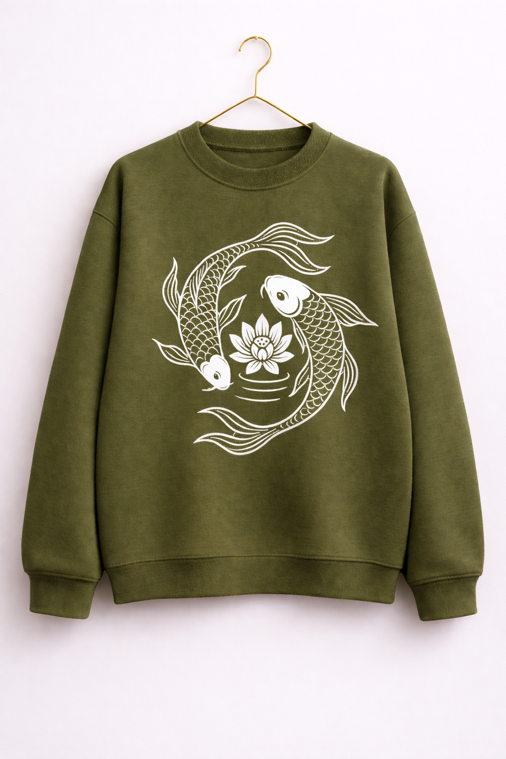 Lucky Fish Symbol  Sweatshirt - Love & Harmony Edition Regular fit