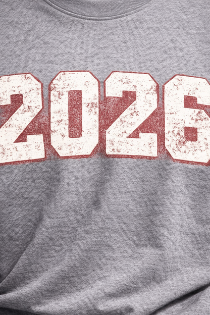 2026 Oversized Unisex Tee - Heavyweight Cotton Statement Piece