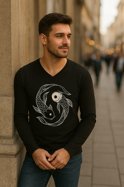 Pazibo Yin Yang Fish Sweatshirt - Love & Harmony Edition