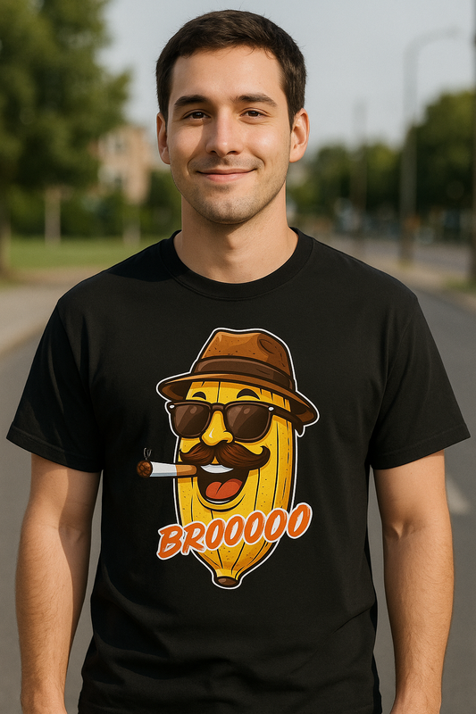 BROOOO Oversized Terry Tee - Premium Streetwear