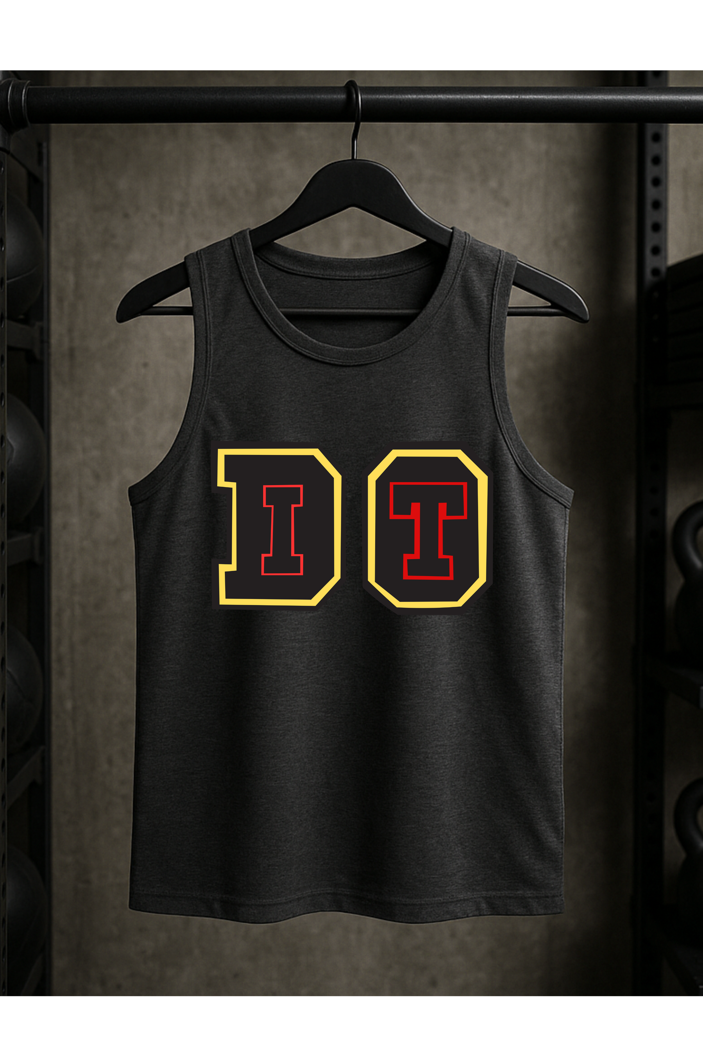 DO IT Men's Sleeveless Tee - Premium Cotton Gym Vest