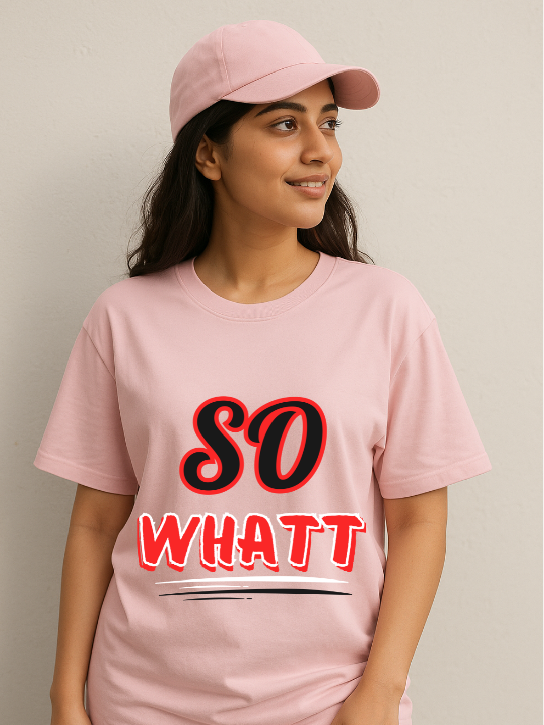 So Whatt Oversized Tee - Unisex Attitude Edition