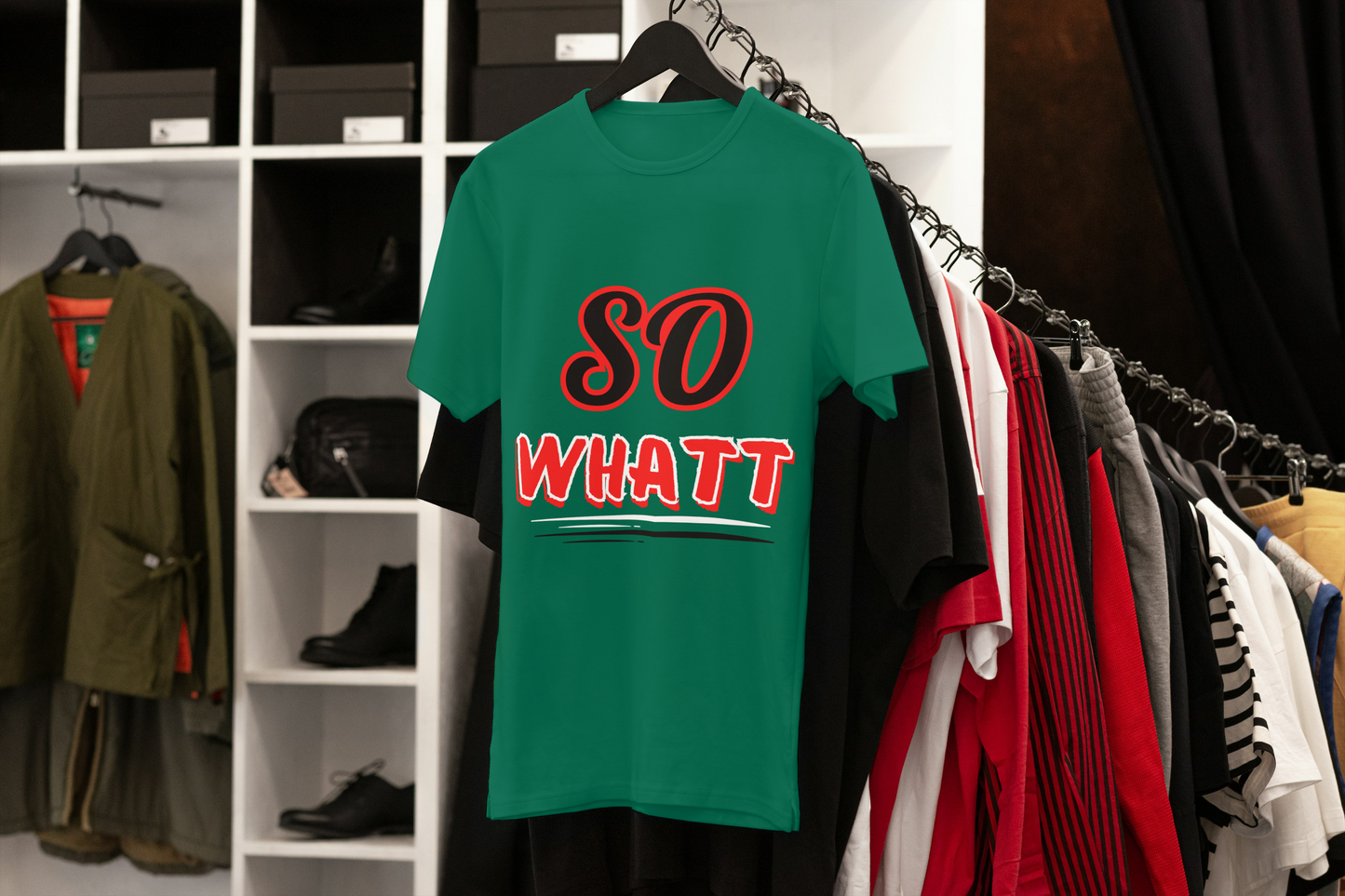 So Whatt Oversized Tee - Unisex Attitude Edition