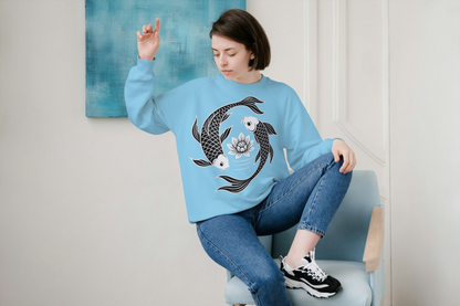 Pazibo Yin Yang Fish Sweatshirt - Love & Harmony Edition